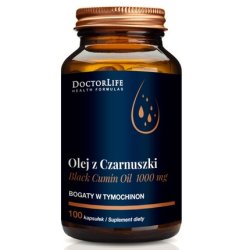 Doctor Life Black Cumin Oil 1000mg Dietary Supplement 120 Capsules