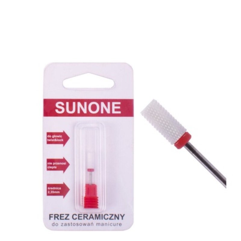 Ceramic Nail Drill Bits for Gel Art Polishing and Removal for E-Files SUNONE