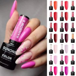 Sunone Soak Off Hybrid UV LED Flexy Gel Manicure Pedicure Nails Colors 5ml