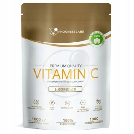 100% Vitamin C Powder 1kg Pure L-Ascorbic Acid Non-GMO Vegan