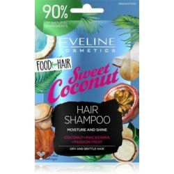 Eveline Sweet Coconut Care Hair Shampoo for Dry and Brittle Hair 20ml