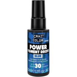Crazy Color Blue Power Pigments Ultra Concentrated Custom Toner & Semi-Permanent Dye 30ml