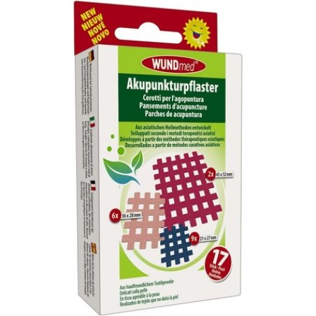 Wundmed Acupuncture Plasters 17 Pcs - Pack of 10