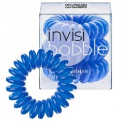 Invisibobble Traceless Hair Ring and Bracelet Navy Blue