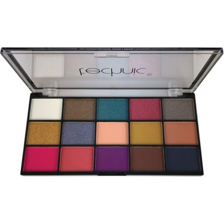Technic Eyeshadow Palette 15 Pressed Pigment Vacay Shimmer Matte Eye Shadow