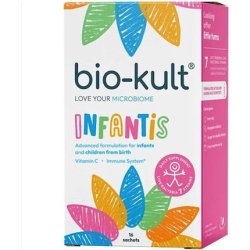 Bio-Kult Protexin Infantis Probiotics For Children With 7 Strains Of Live Friendly Bacteria - 16 Sachets
