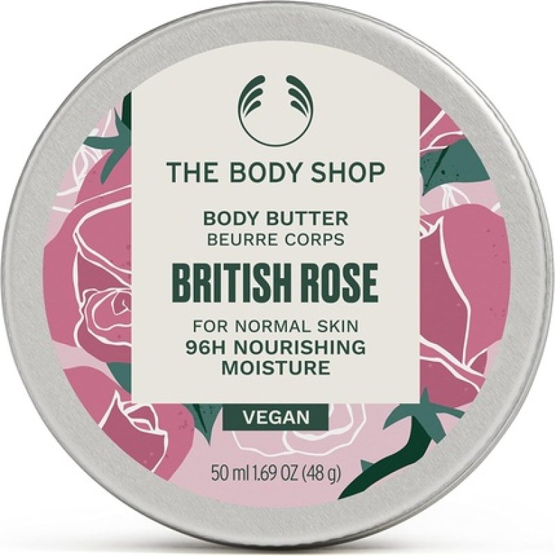 The Body Shop British Rose Body Butter 50ml