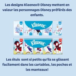 Kleenex Disney Mini Tissues for Children Marvel and Frozen Mix 4-Ply