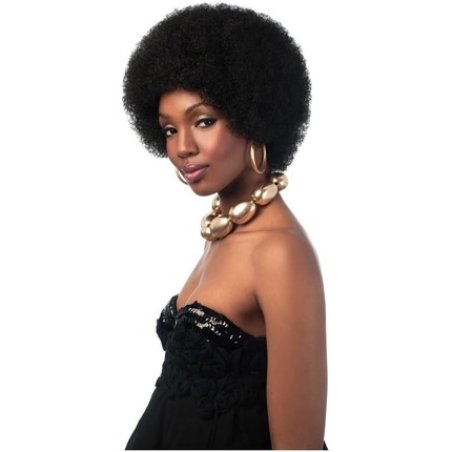 Wig Fashion Synthetic Big Afro Wig 1B
