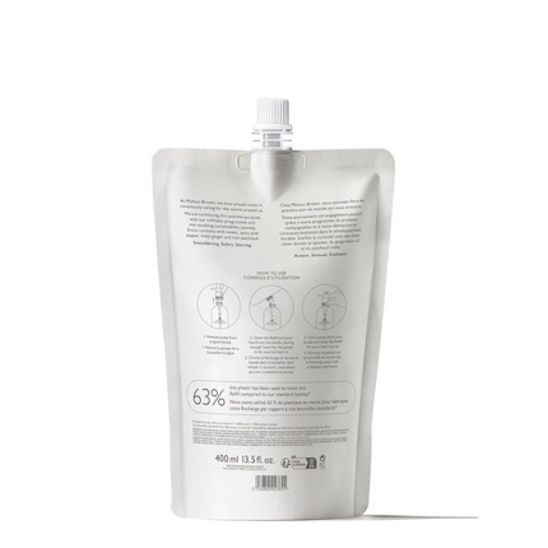 Molton Brown Fiery Pink Pepper Refillable Bath and Shower Gel 400ml