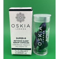 Oskia Super-R Retinoid Sleep Serum 7 x 0.28ml Caps - Nightly Skin Renewal