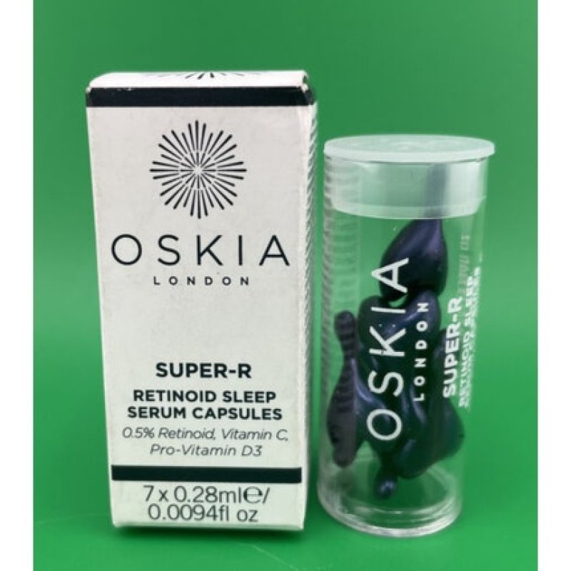 Oskia Super-R Retinoid Sleep Serum 7 x 0.28ml Caps - Nightly Skin Renewal
