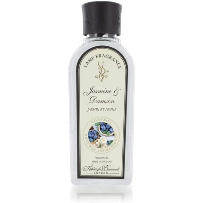 Ashleigh & Burwood Jasmine & Damson Lamp Fragrance 500ml