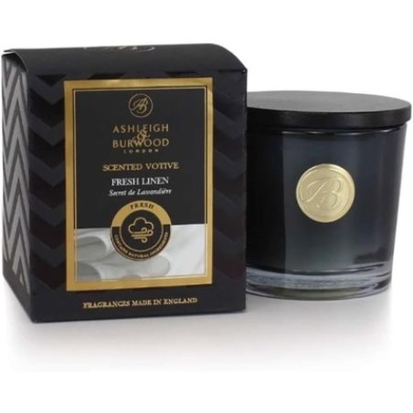 ASHLEIGH & BURWOOD Fresh Linen Scented Mini Candle