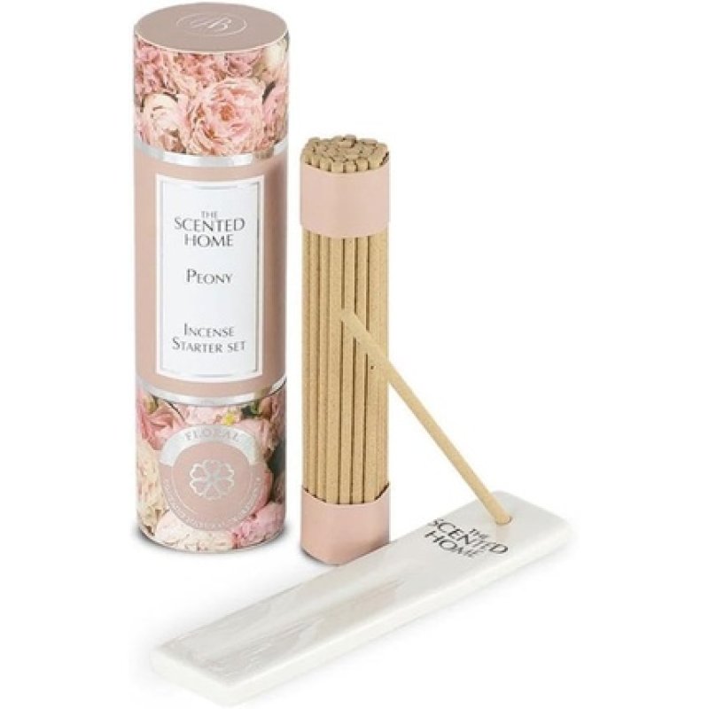 ASHLEIGH & BURWOOD Peony Incense Starter Set
