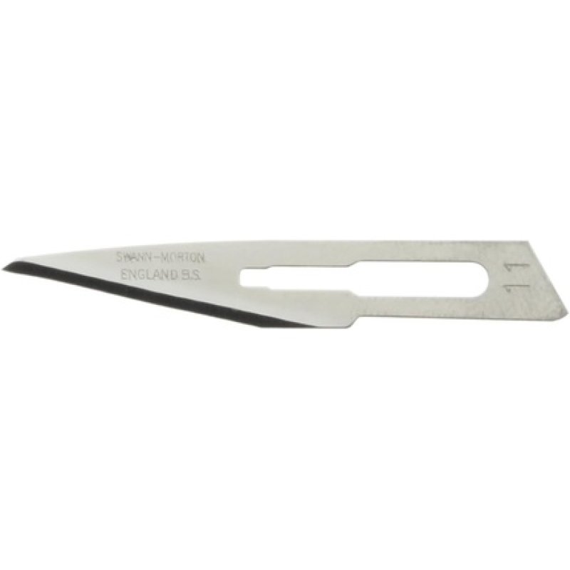 Swann-Morton 0203 Carbon Steel Surgical Scalpel Blade Sterile Size