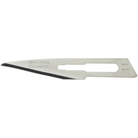 Swann-Morton 0203 Carbon Steel Surgical Scalpel Blade Sterile Size