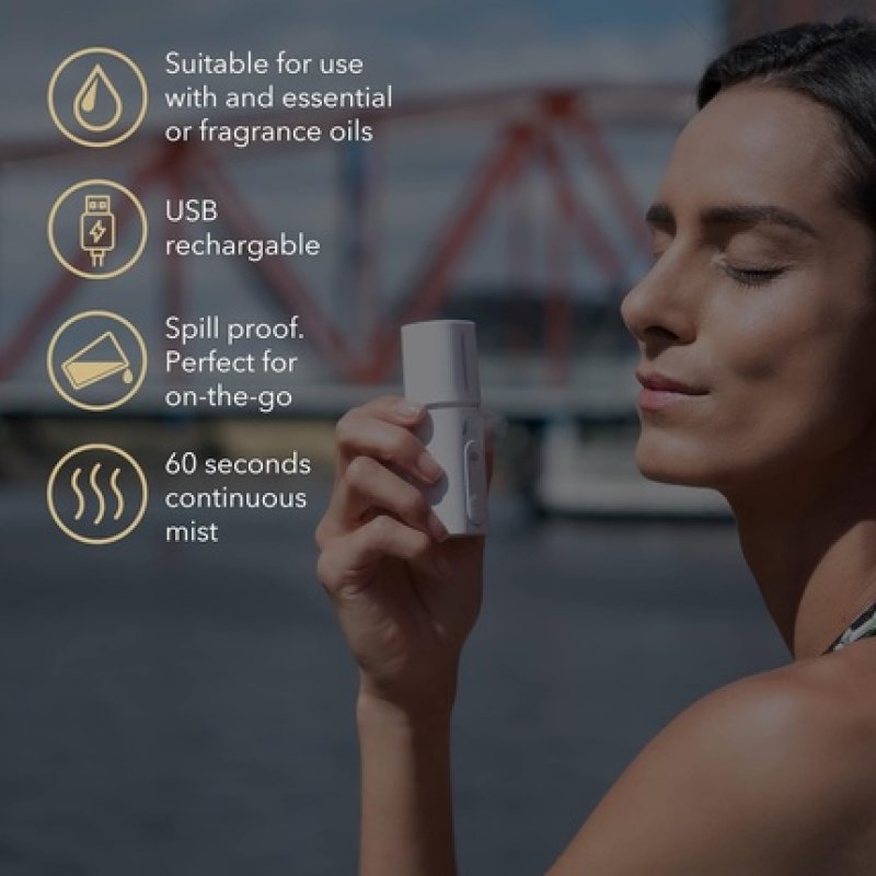 Made By Zen Eva Micro Diffuser & Face Spa Essential and Fragrance Oil Diffuser