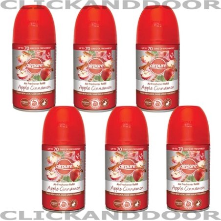 Airpure Select Scents Automatic Spray Refills 250ml Air Freshener