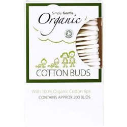 Simply Gentle Organic Cotton Buds 200 Buds