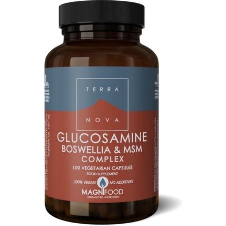 Terranova Glucosamine Boswellia & Msm Complex Contents: 100 Capsules