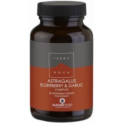 Terra Nova Astragalus Elderberry and Garlic Complex 50 Capsules