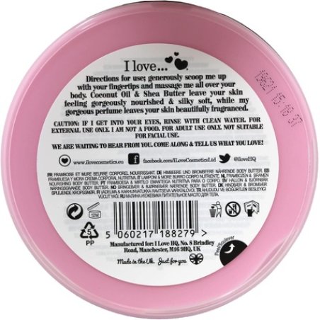 I Love... Raspberry & Blackberry Nourishing Body Butter 200ml