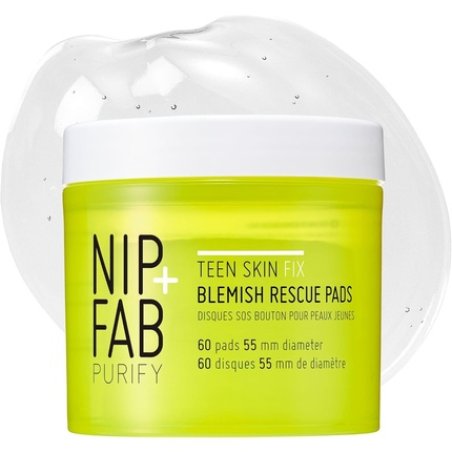 Nip Fab Teen Skin Fix Zero Breakout Rescue Face Pads with Salicylic Acid