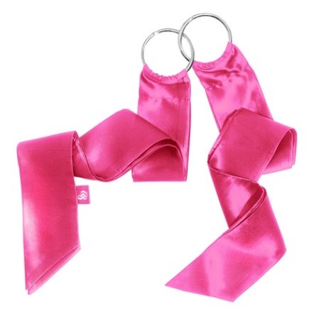 So Divine Luxury Silk Restraints - Pink Set Of 2