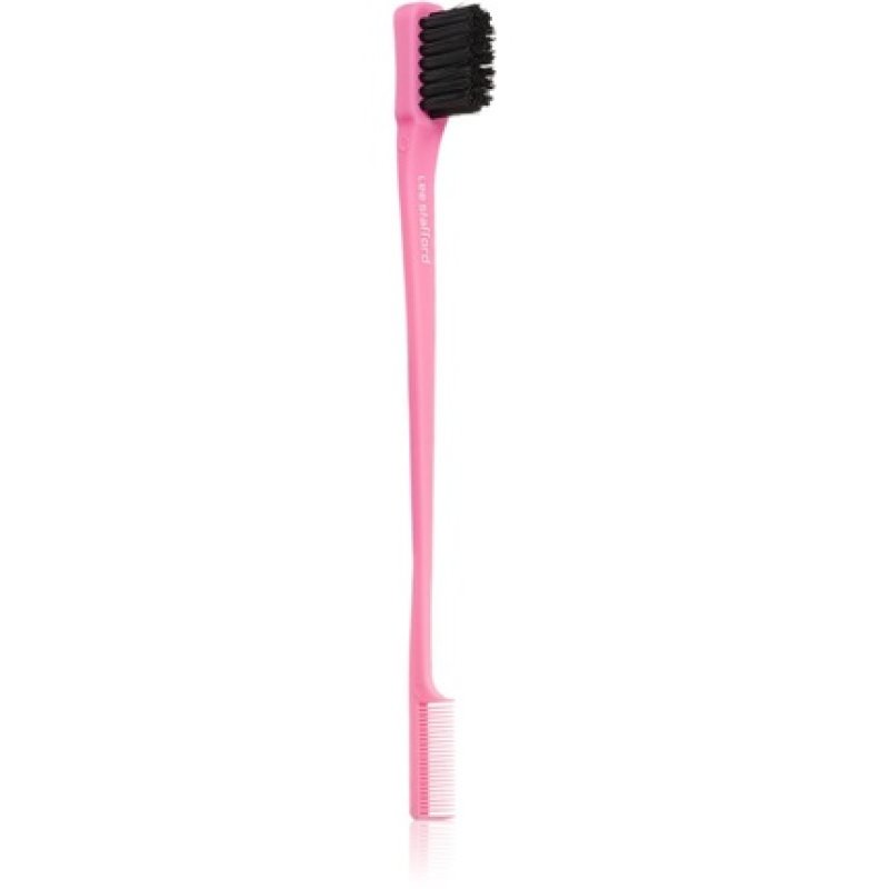 Lee Stafford 2 in 1 Edge Brush & Comb - Wavy Hair, 1 pc