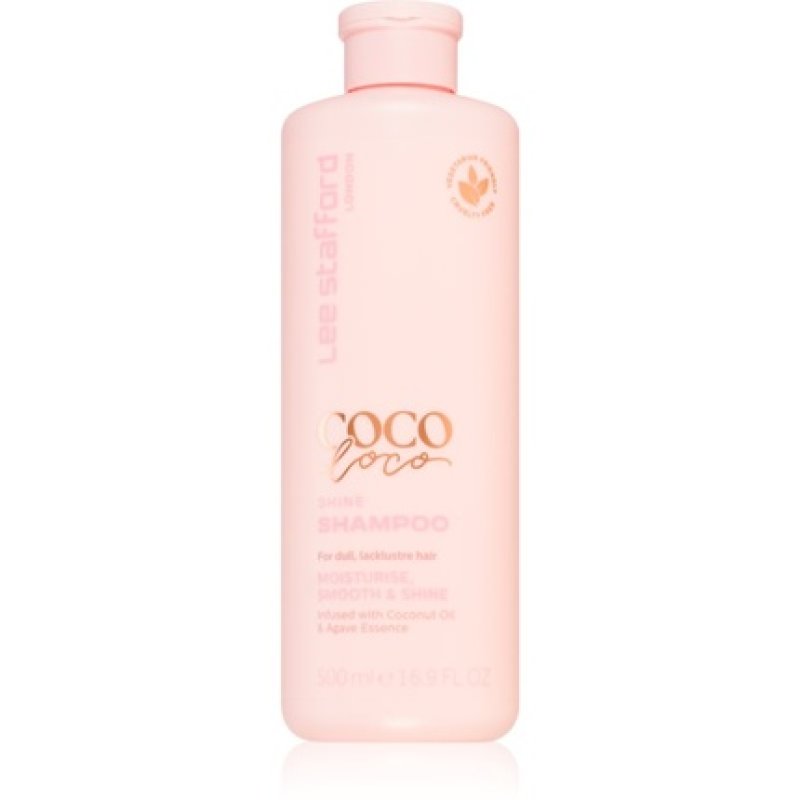 Lee Stafford CoCo LoCo Agave Shampoo 500 ml - for daily washes, for shiny and soft hair