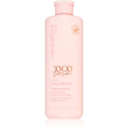 Lee Stafford CoCo LoCo Agave Shampoo 500 ml - for daily washes, for shiny and soft hair