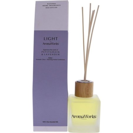 AromaWorks Light Petitgrain and Lavender Reed Diffuser 3.4oz