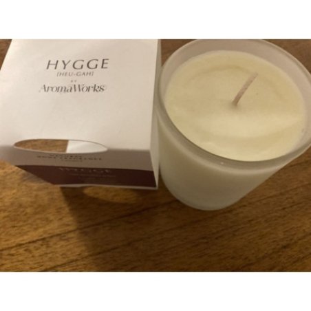 Aromaworks Hygge Relax Natural Soy Wax Candle with 100% Pure Essential Oils