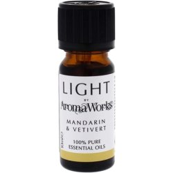 Aromaworks Light Mandarin & Vetivert Essential Oil 10ml