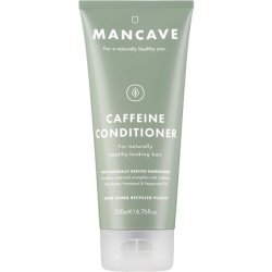 ManCave Caffeine Conditioner 200ml for Men Encouraging Healthy Hair Growth with Natural Ingredients Vegan Friendly Tube