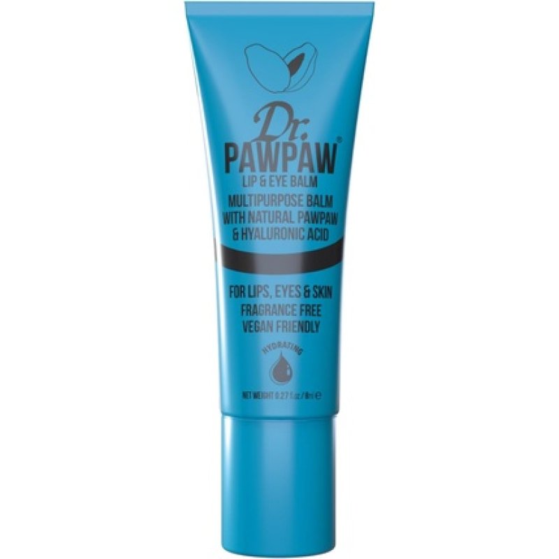 Dr.PAWPAW Lip & Eye Balm with Hyaluronic Acid - Multipurpose Lip & Eye Balm with Natural Pawpaw and Hyaluronic Acid