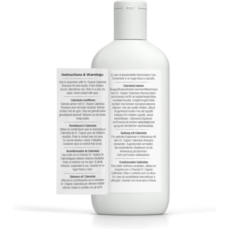 Dr Organic Calendula Conditioner Fragrance Free for Sensitive Skin