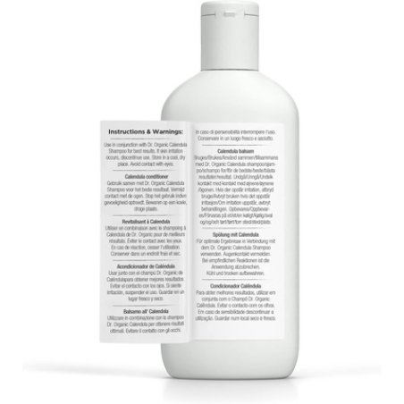 Dr Organic Calendula Conditioner Fragrance Free for Sensitive Skin