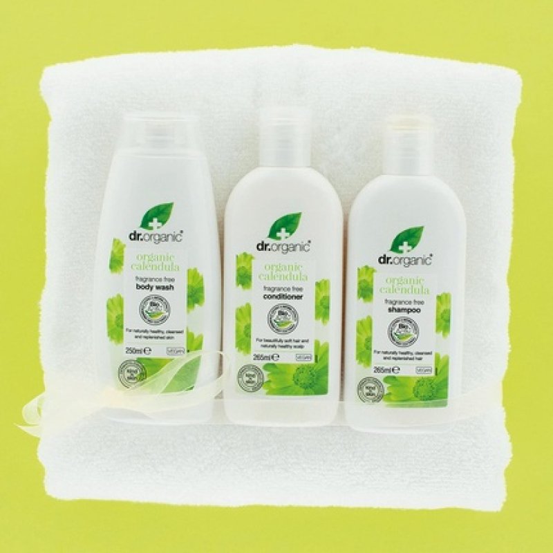 Dr. Organic Calendula Fragrance-Free Shower Gel 100g
