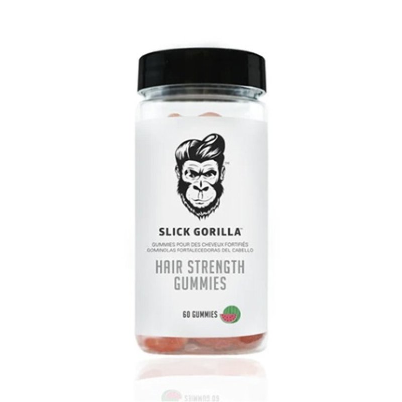 Slick Gorilla Vitamin Bears For Hair Strengthening - 60 Pieces
