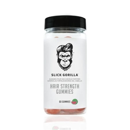 Slick Gorilla Vitamin Bears For Hair Strengthening - 60 Pieces