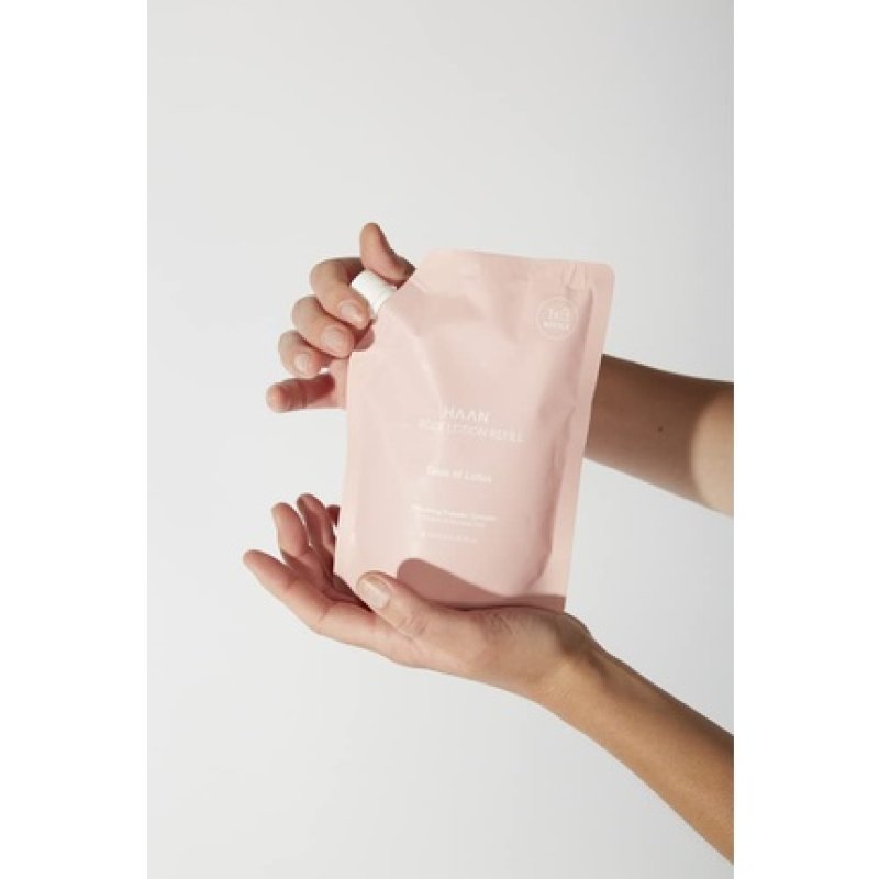 HAAN Tales of Lotus Scent Refill Body Lotion 250ml - Natural Ingredients - Silicone and Paraben Free - Recyclable -