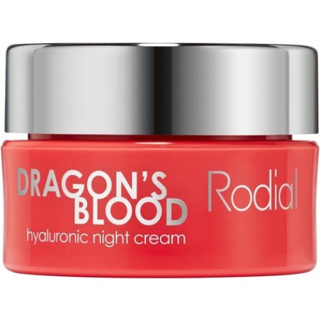 Rodial Dragons Blood Hyaluronic Night Cream Mini 10ml Overnight Skin Perfecting Moisturizer with Hyaluronic Acid and