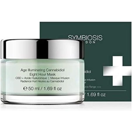 Symbiosis London CBD Hyaluronic Acid Age Illuminating Cannabidiol Eight Hour Mask 1x50ml