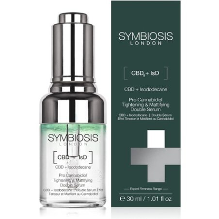 Symbiosis London CBD Isododecane Pro Cannabidiol Tightening & Mattifying Double Serum SY028