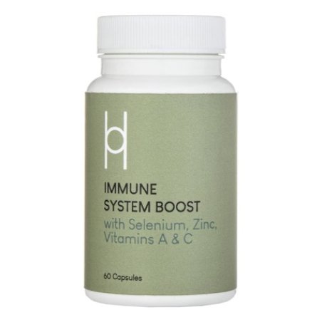 Harrogate Organics Immune System Boost With Selenium, Zinc, Vitamins A & C - 60 Capsules