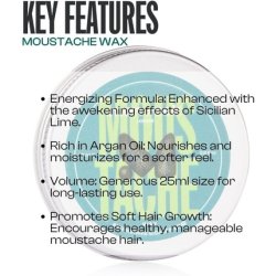 Men Rock Awakening Beard Wax Coffee Oil Infused 25ml