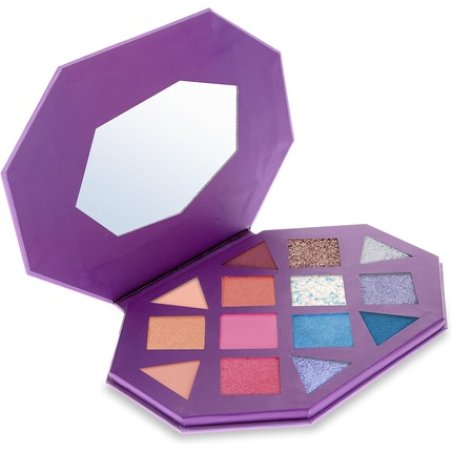 MAD BEAUTY Disney Frozen Elsa Icy Touch Eyeshadow Palette 10th Anniversary 14 Shades with Glitter Toppers Cosmetic Gifts