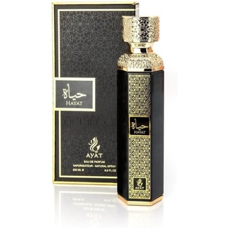 AYAT Perfumes ISRAA Women's Eau de Parfum & HAYAT Men's Perfume 200ml - Made in Dubai